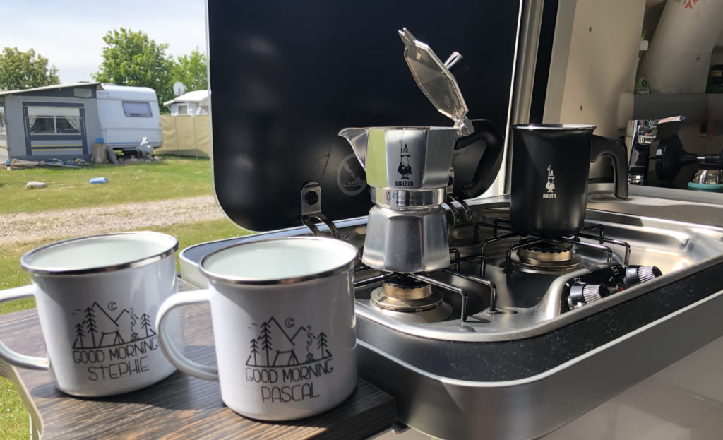 Kaffee im Wohnmobil