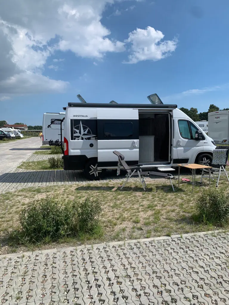 Wohnmobilstellplatz Achtern Diek Grömitz